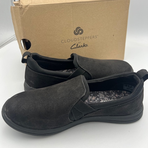 Cloudsteppers by Clarks Shoes - Clarks CLOUD STEPPERS Breeze Bali Women’s Size 7W EU 37.5 Black. Comfort Shoe